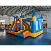 Toboggan gonflable JIALE JL-3081 - Matériel PVC - Thème animaux et dinosaures géants - Capacité 100-500 kg - Pour les centres de jeux pour enfants