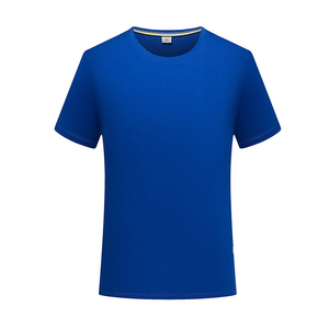 T-shirt da uomo dal bel Design rilassata dal collo elastico con collo a righe e nastro di pesce in cotone 100% - Product Image 5