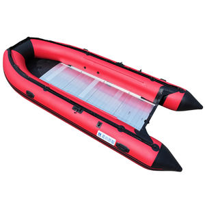 ZB470 Sport Boat 1.2mm PVC <span class=keywords><strong>alluminio</strong></span> gommone peso leggero stabile Design <span class=keywords><strong>pieghevole</strong></span> per la pesca canottaggio immersioni sportive - Product Image 5