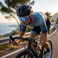 Lunettes de soleil polarisées sport UV400, verres TAC, monture PC, pour cyclisme, conduite, pêche, randonnée, fournisseur OEM