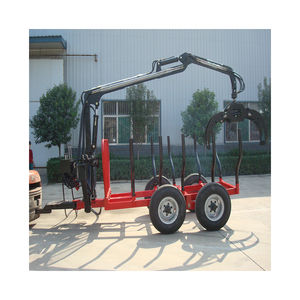 مقطورة تحميل مع رافعة - Product Image 5