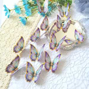 Wholesale PVC Acrylic <b>Stickers</b> Butterfly <b>Wall</b> Art Decor for Living Bedrooms and Kids' Rooms Home Decoration - Product Image 6