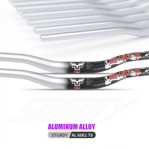 Guidon de vélo VTT <span class=keywords><strong>BMX</strong></span> personnalisé, hauteur 25 mm, ultraléger, durable, en alliage d'aluminium haute intensité, pour accessoires de VTT - Product Image 6