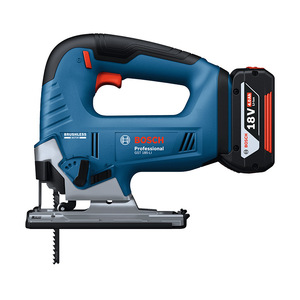 <span class=keywords><strong>Scie</strong></span> <span class=keywords><strong>sauteuse</strong></span>/<span class=keywords><strong>scie</strong></span> à chantourner sans balais 18V Lithium-Ion pour le travail du bois, outil électrique GST185, outil nu d'origine - Product Image 5