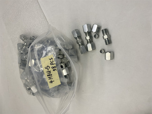 4 raccords de tuyau série HBU-S BSPT en acier inoxydable, raccord rapide à une touche, raccords pneumatiques droits - Product Image 4