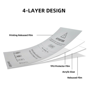Protection d'écran EPU personnalisée OEM, <span class=keywords><strong>film</strong></span> hydrogel EPU coréen extra épais 0,25 mm, 120x180 mm, marque privée, vente en gros, MOQ 3000 - Product Image 5
