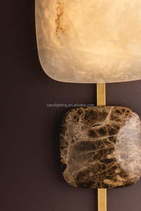 Villa Hotel Corridor <strong>Wall</strong> Light Brass Interior Living Room <strong>Wall</strong> Lamps Marble Luxury Nordic Style Designer <strong>Wall</strong> <strong>Sconce</strong> - Product Image 2