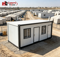 Cammi Conteneur Démontable de 20 pieds – Maisons Compactes Personnalisées – Solutions de Camping – Maison Préfabriquée Pliante pour Écoles et Bureaux