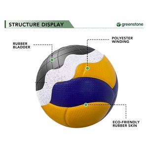 Balón <span class=keywords><strong>de</strong></span> <span class=keywords><strong>Voleibol</strong></span> <span class=keywords><strong>Molten</strong></span> 5000 <span class=keywords><strong>de</strong></span> Alta Calidad, Talla 5, <span class=keywords><strong>4500</strong></span>, <span class=keywords><strong>de</strong></span> Microfibra, Cuero PU Laminado, 18 Paneles - Product Image 2