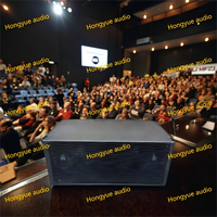 HDL210 Line Array speaker pasif 10 inci, Speaker kabinet 2 arah sistem Audio suara untuk acara luar ruangan