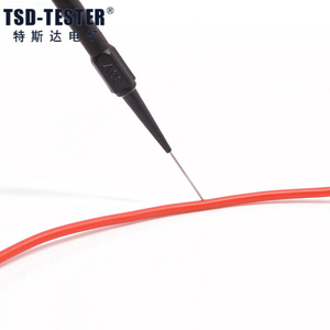 Cách nhiệt Piercing Kim Không phá hủy Vạn Năng 0.7 mét Thử Nghiệm Thăm Dò Màu Đỏ/Đen Vàng Màu Xanh Lá Cây Màu Xanh PA 30Vac-60Vdc/ max.1A - Product Image 4