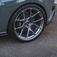 Rines Forjados Personalizados de Alta Gama con Diseño Multirradio y Acabado Cepillado de 19, 20, 21, 22 y 23 Pulgadas, 5X112, 5X120, 5X130, Estilo OEM para Corvette C6 y Macan