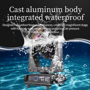 380-Watt IP65 luce a fascio di luce a LED Ultra-intelligente per eventi all'aperto DMX luce del fascio di cielo a 380 Watt - Product Image 3