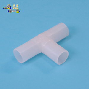 Chất lượng cao tùy chỉnh ép phun kỹ thuật nhựa PTFE phần TEE phụ kiện đường ống với dịch vụ cắt bao gồm - Product Image 2