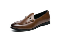 Chaussures de Fête Italiennes Homme 2025 en Daim, Style Oxford, Tendance, Idéales pour le Bureau et les Affaires en Extérieur