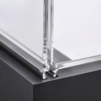 Exhibidor Acrílico Plegable HOTEAM, Exhibidor Portátil para Joyería, Cosméticos, Electrónicos, Mostrador de Venta al por Menor, Venta al por Mayor OEM