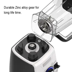 Commercial electric blender mixer multi-functional ice crushed blenders smoothie powerful heavy duty 1000W stepless speeds