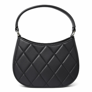 Bolso Bandolera de Cuero Genuino Acolchado Premium para Mujer - Elegante, Espacioso, con Cierre de Cremallera, Ligero y Fácil de Llevar - Product Image 1