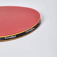 Raquette de ping-pong KuangFeng pour débutants enfants adultes horizontale droite professionnelle vente en gros