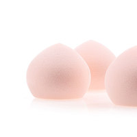 Éponge de maquillage ultra douce en forme de pêche, sans latex, végane, pour fond de teint liquide et maquillage quotidien