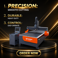 Máquina Router CNC con Motor de Husillo de 3kw, 3 Ejes, Mach3, Mesa de Trabajo de 1250x2500mm, 1 Año de Garantía
