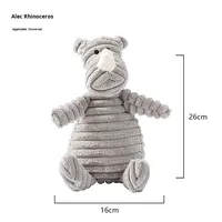 Jouet en peluche pour chien, canard, compagnon de sommeil, durable, résistant à la mastication, soulage le grincement des dents, jouet à mâcher pour animaux de compagnie