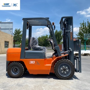 Montacargas Diésel YGZG 2026, Superventas, 3 Toneladas, Capacidad <span class=keywords><strong>de</strong></span> 3000 kg, Mástil <span class=keywords><strong>de</strong></span> 3 m, Apilamiento <span class=keywords><strong>de</strong></span> Palés en Almacén, Alta Eficiencia - Product Image 3
