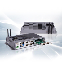 Linux Mini Pc IPctech Qiyang industria sin ventilador Mini caja Pc computadora integrada SupPort aleación de aluminio personalizada Mini Pcs OEM/ODM