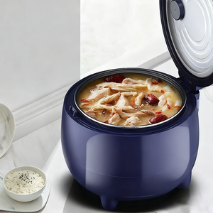 Cuiseur à riz domestique compact 1-2 personnes, mini cuiseur multifonctionnel à vapeur et à cuisson, petite capacité - Product Image 3