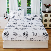 Fabricant chinois Wahed, ensemble de draps en coton imprimé 3D 200TC, bio, ajusté, pour toutes les saisons, literie, vente en gros d'usine, usage domestique