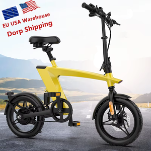 2026新款铝合金折叠H1电动自行车36v 250W电机电动自行车最大续航里程55公里最大负载电动自行车 - Product Image 1