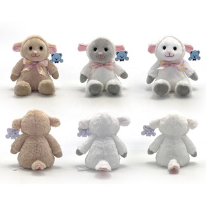 2025 bán buôn tùy chỉnh phục sinh động vật Thỏ cừu gà nhồi bông đồ chơi sang trọng - Product Image 2