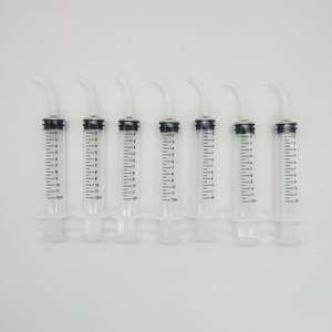 Siringa dentale monouso 12ml irrigazione dentale siringa con punta curva per orale - Product Image 4