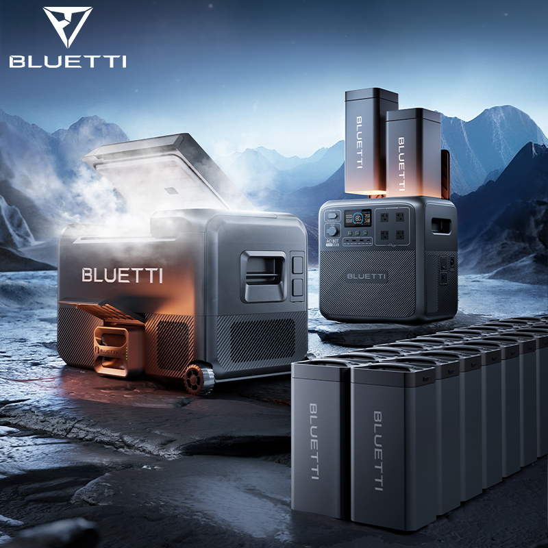 BLUETTI 3-in-1マルチクーラーポータブルソーラー冷蔵庫