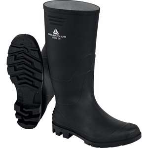 DELTA PLUS - STONEOBNO41 Pvc <b>black</b> <b>working</b> <b>boots</b> - ob sra - EAN 3295249260521 <b>BOOTS</b> - Product Image 1