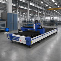 Mesin Pemotong Laser Serat CNC Kecepatan Tinggi 1530 3000W 6000W untuk Pemotongan Logam Aluminium Tembaga Plat Besi