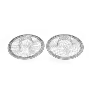 Dia 5 7 9 11cm 201 Stainless Steel Wire Mesh Kitchen Sink Filter Strainer, Bathroom Sink Strainer Basket