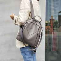 Sac à dos mini personnalisable pour femme, nouvelle mode, petit sac de voyage en cuir texturé losanges et polyester, idéal pour l'école et les activités de plein air - Vente chaude