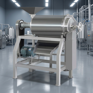 SS ENGINEERS CONSULTANTS Stainless Steel (SS304) Fruit Pulper Machine 0.05-5T/H Capacity 100-380V 1.5-15KW 1-Year Warranty for - Product Image 2