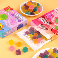 Bonbons fruités à l'ambre |   Friandise artisanale en cristal de diamant, sonore et réactive, pour filles, très populaire sur internet