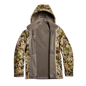 Custom Jetstream Jacket EPTFE Film Hunting Wear Winter Outdoor Jacket Subalpine Camouflage Hunting Clothes For Men