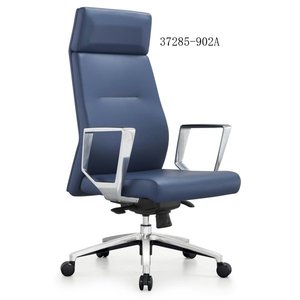 chaise de bureau en cuir moderne et confortable 37285-902A - Product Image 1