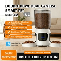 Distributeur automatique d'aliments pour animaux de compagnie de 6,5 L, Alimentador Automático Para Mascotas, Distributeur automatique d'aliments pour chiens, Comedero Para Perros