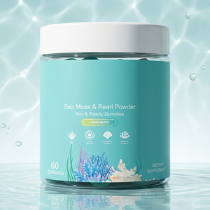 Private Label <strong>Sea</strong> <strong>Moss</strong> Gummies Skin Beauty Supplement Organic <strong>Sea</strong> <strong>Moss</strong> Gummy Candy for Skin Care - Product Image 3
