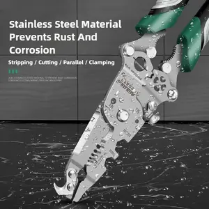 Pince à sertir et dénuder les câbles multifonctionnelle automatique réglable pour vente en gros – Outil à main pour terminaux - Product Image 3