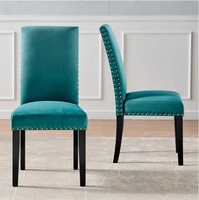 Nouvelle chaise de salle à manger avec dossier, moderne et simple, chaise de salle à manger minimaliste italienne, luxe léger