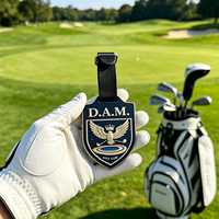 Étiquettes personnalisées pour sac de golf, accessoires, haute stabilité, logo personnalisé