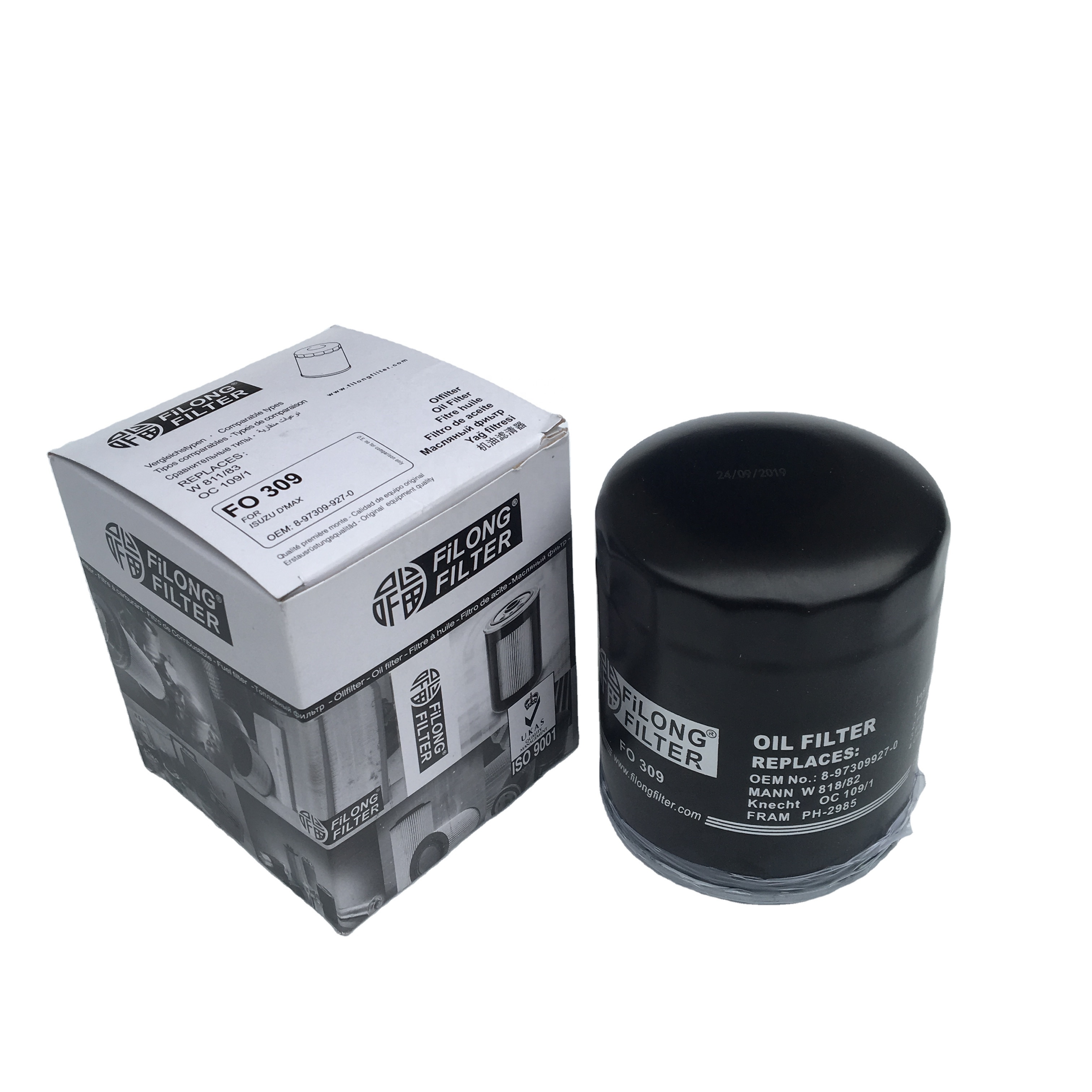 FILONG Oil Filter for ISUZU FO-309 - Reliable Performance