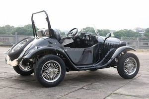 Classico elettrico Mini <span class=keywords><strong>auto</strong></span> retrò Vintage Fiat antichi carrelli da Golf per la vendita per uso del parco di divertimenti - Product Image 5