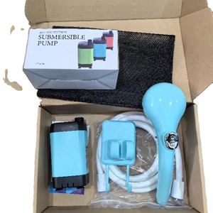 Ducha Portátil Recargable por USB para <span class=keywords><strong>Camping</strong></span>, Cabezal <span class=keywords><strong>de</strong></span> Ducha para Exteriores, Bomba <span class=keywords><strong>de</strong></span> 3.7V, 4.9 pies, para Playa, Natación, Viajes, Senderismo - Product Image 2